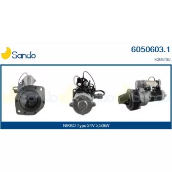 Démarreur SANDO 6050603.1