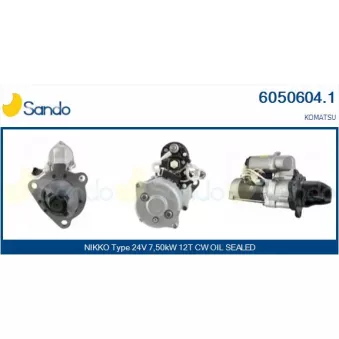 Démarreur SANDO 6050604.1