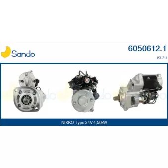 Démarreur SANDO 6050612.1
