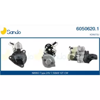 Démarreur SANDO 6050620.1
