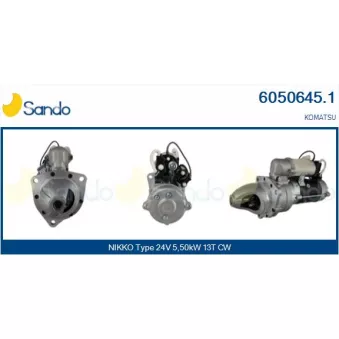 Démarreur SANDO 6050645.1