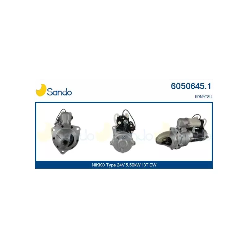 Démarreur SANDO 6050645.1
