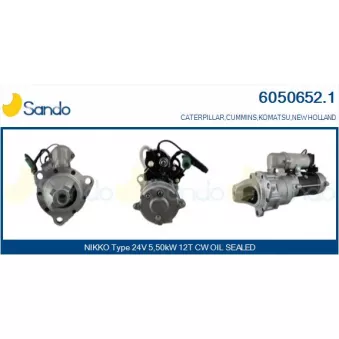 Démarreur SANDO 6050652.1
