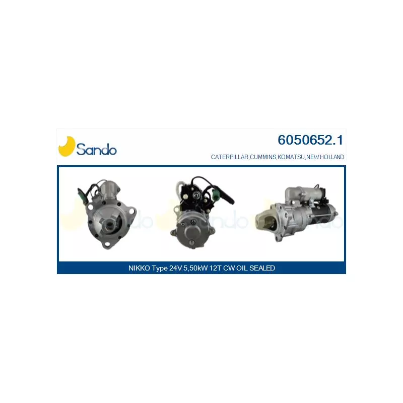 Démarreur SANDO 6050652.1