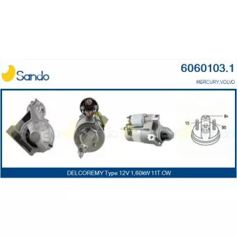 Démarreur SANDO 6060103.1