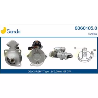 Démarreur SANDO 6060105.0