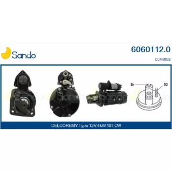 Démarreur SANDO 6060112.0