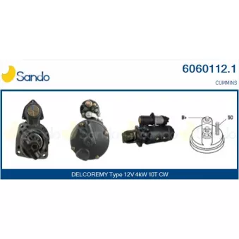 Démarreur SANDO 6060112.1