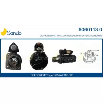 Démarreur SANDO 6060113.0