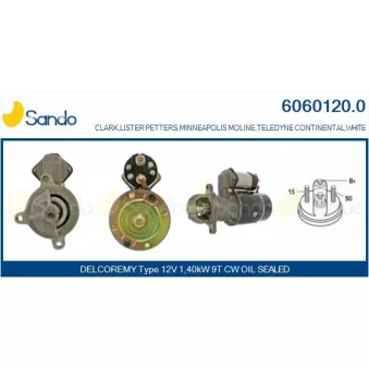 Démarreur SANDO 6060120.0