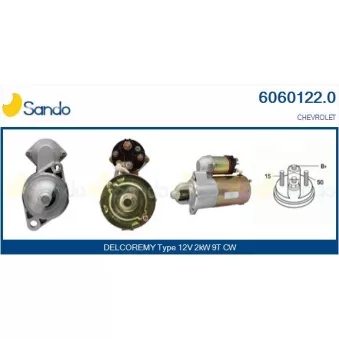 Démarreur SANDO 6060122.0