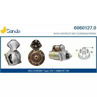Démarreur SANDO 6060127.0