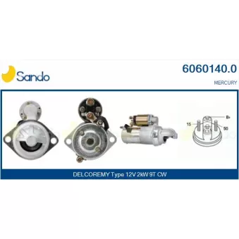 Démarreur SANDO 6060140.0