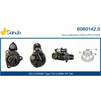 Démarreur SANDO 6060142.0