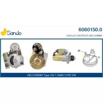 Démarreur SANDO 6060150.0