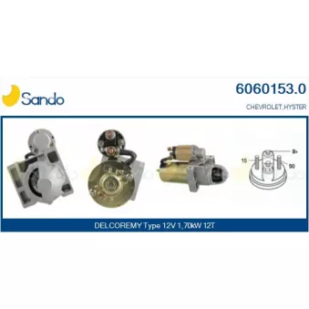 Démarreur SANDO 6060153.0
