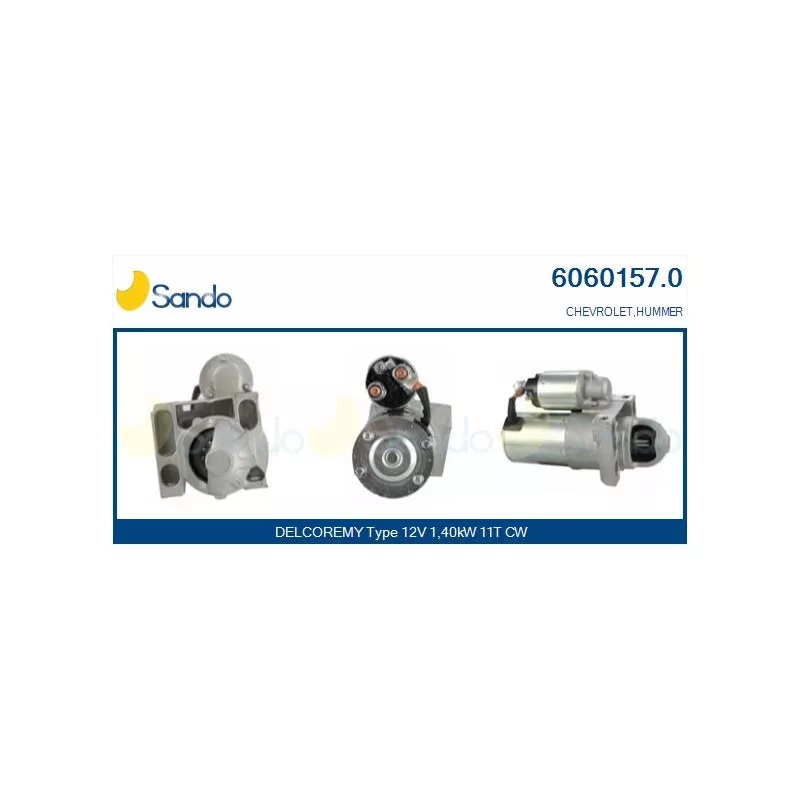 Démarreur SANDO 6060157.0