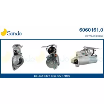Démarreur SANDO 6060161.0