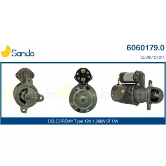 Démarreur SANDO 6060179.0
