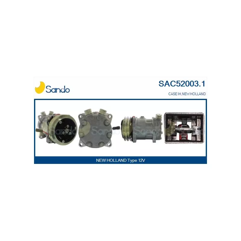 Compresseur, climatisation SANDO SAC52003.1