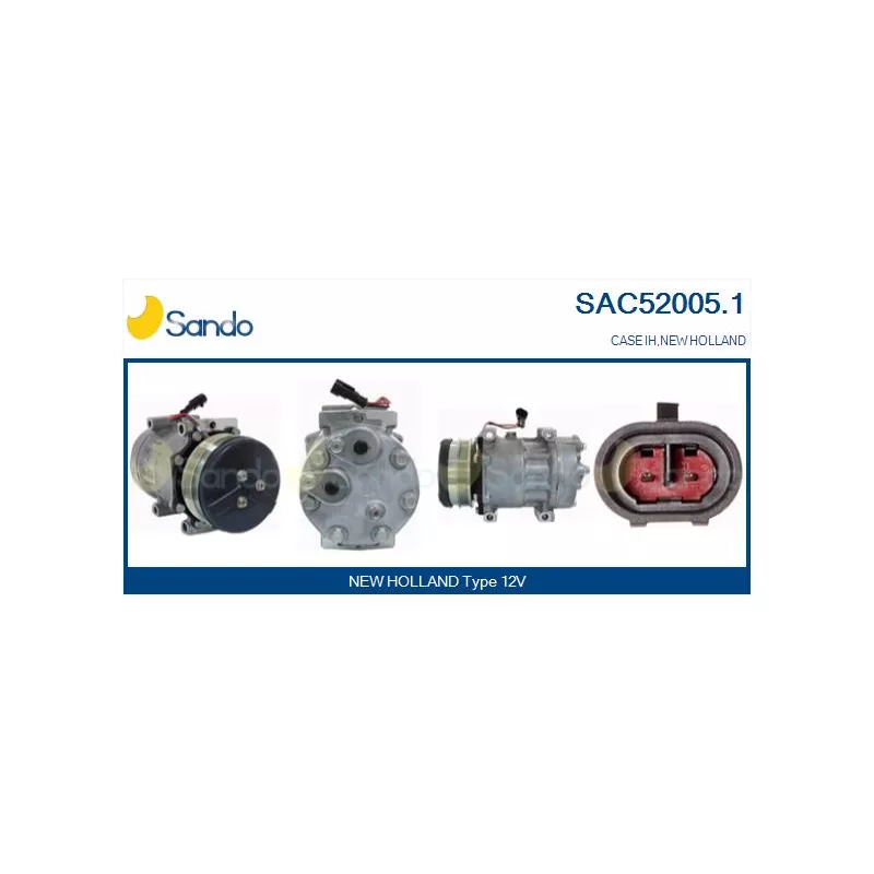 Compresseur, climatisation SANDO SAC52005.1