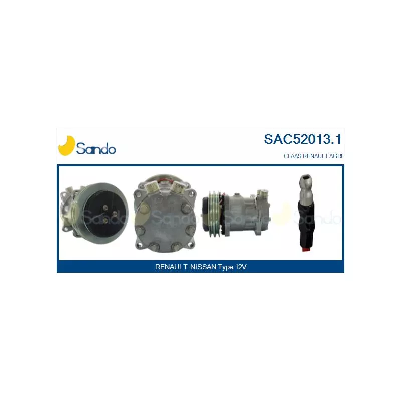 Compresseur, climatisation SANDO SAC52013.1