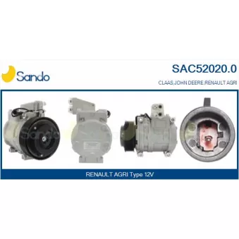 Compresseur, climatisation SANDO SAC52020.0