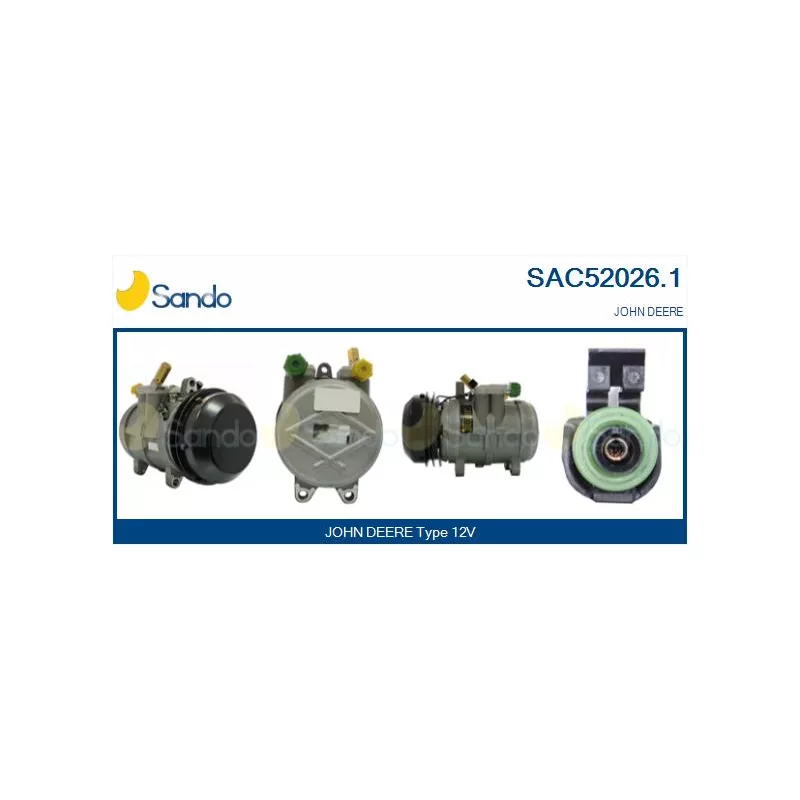 Compresseur, climatisation SANDO SAC52026.1