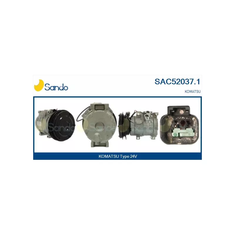 Compresseur, climatisation SANDO SAC52037.1