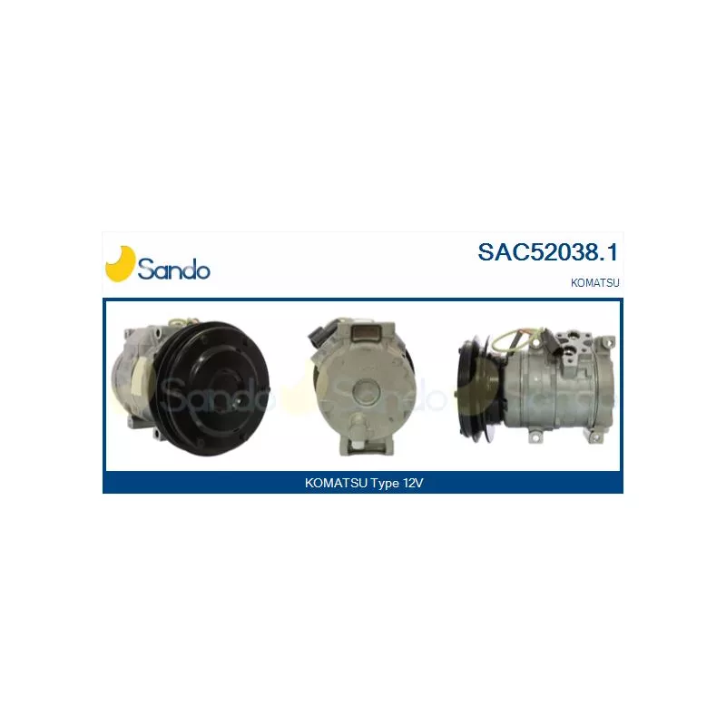 Compresseur, climatisation SANDO SAC52038.1