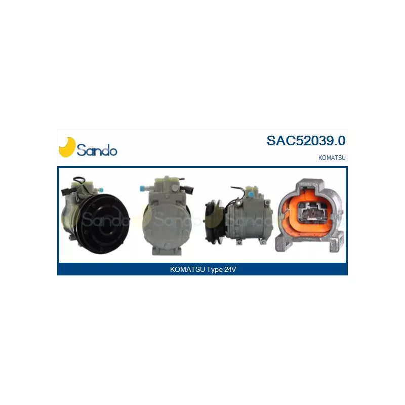 Compresseur, climatisation SANDO SAC52039.0