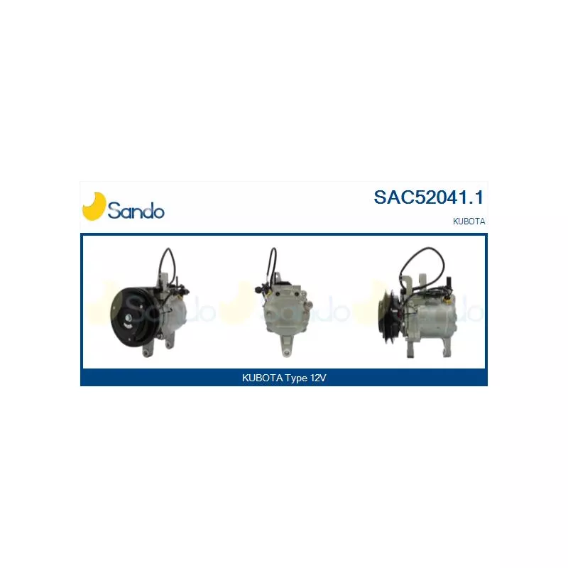 Compresseur, climatisation SANDO SAC52041.1