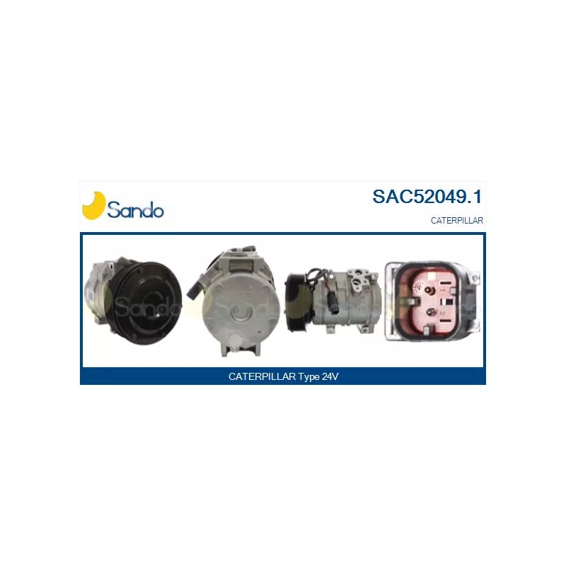 Compresseur, climatisation SANDO SAC52049.1