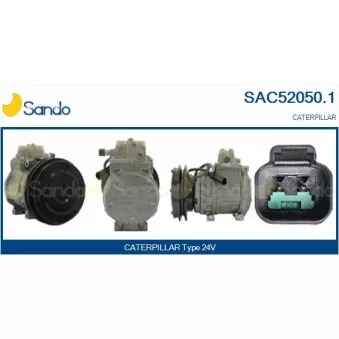 Compresseur, climatisation SANDO SAC52050.1
