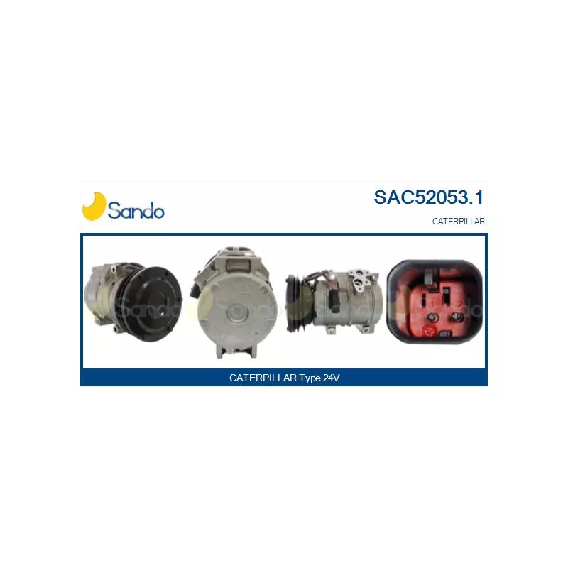 Compresseur, climatisation SANDO SAC52053.1
