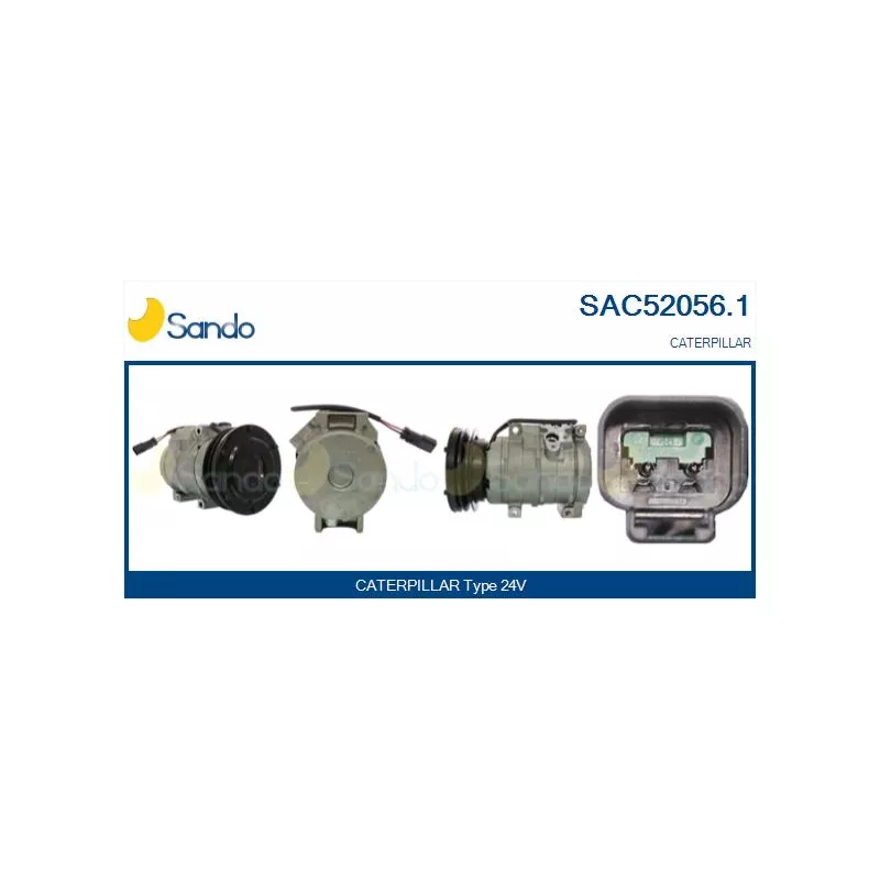 Compresseur, climatisation SANDO SAC52056.1