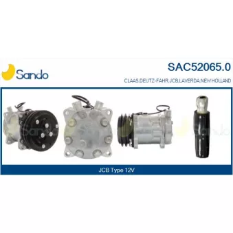 Compresseur, climatisation SANDO SAC52065.0