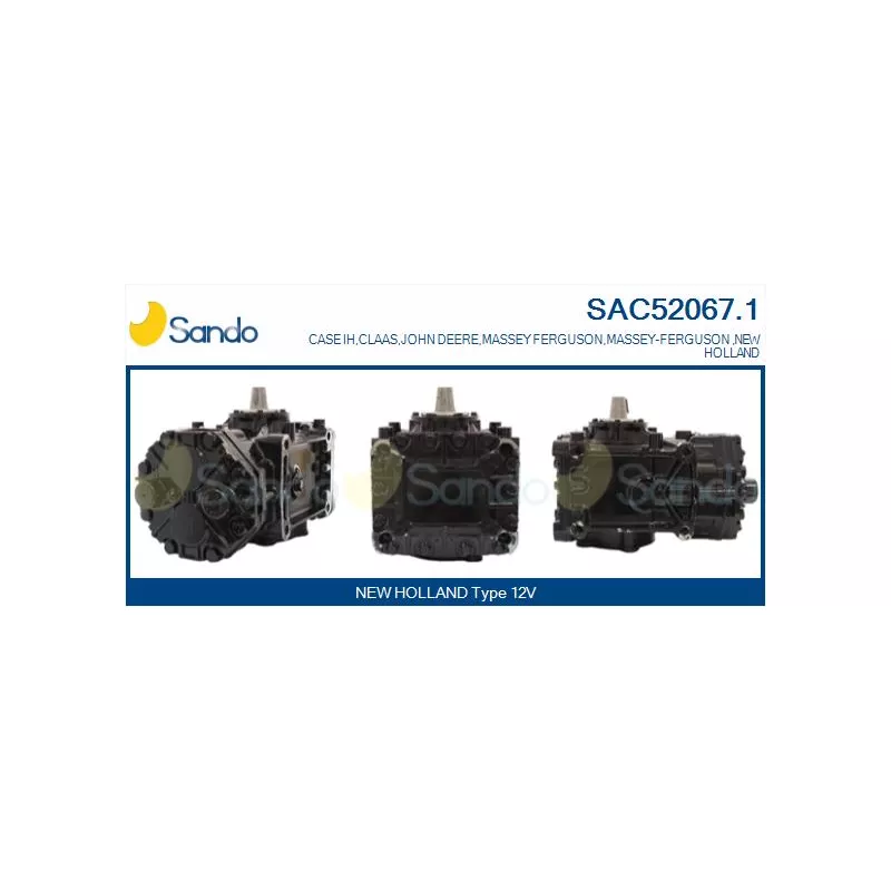 Compresseur, climatisation SANDO SAC52067.1