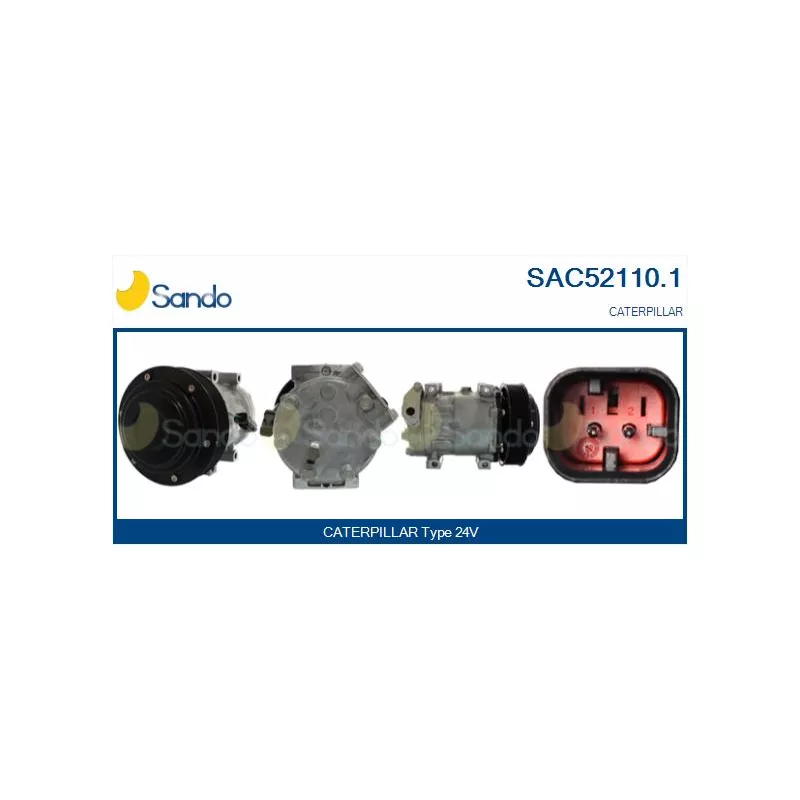 Compresseur, climatisation SANDO SAC52110.1