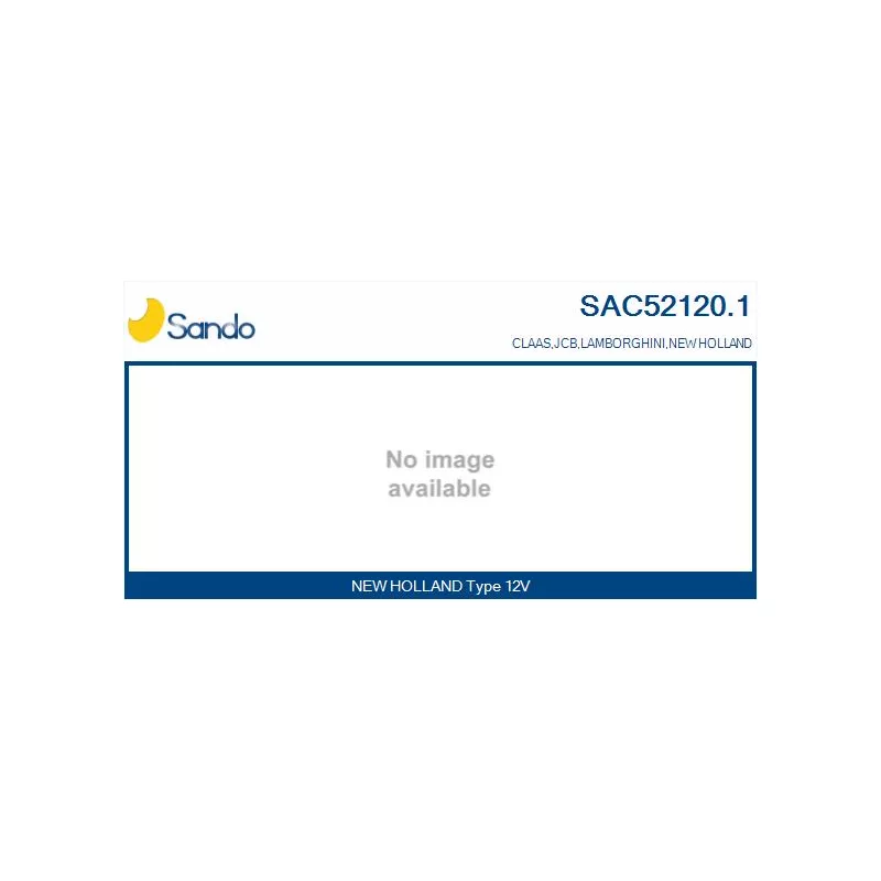 Compresseur, climatisation SANDO SAC52120.1