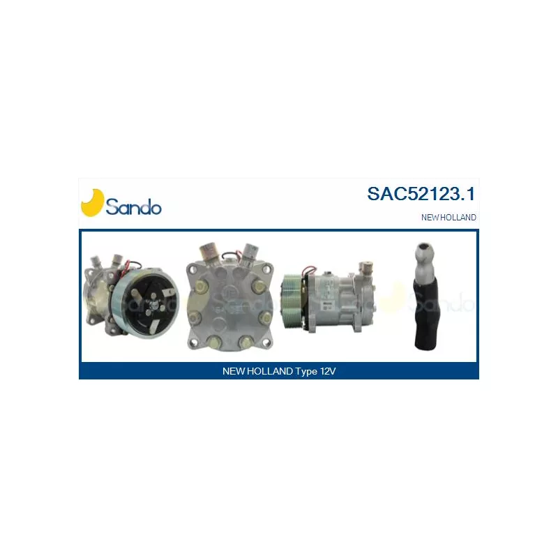 Compresseur, climatisation SANDO SAC52123.1