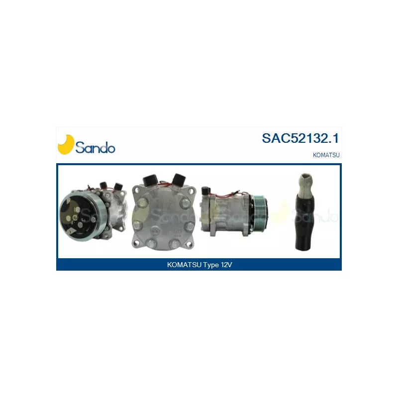 Compresseur, climatisation SANDO SAC52132.1