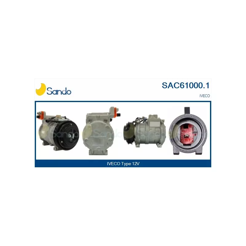 Compresseur, climatisation SANDO SAC61000.1