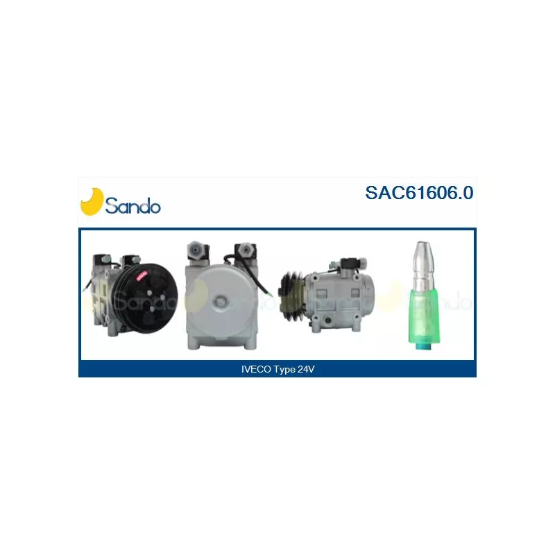 Compresseur, climatisation SANDO SAC61606.0