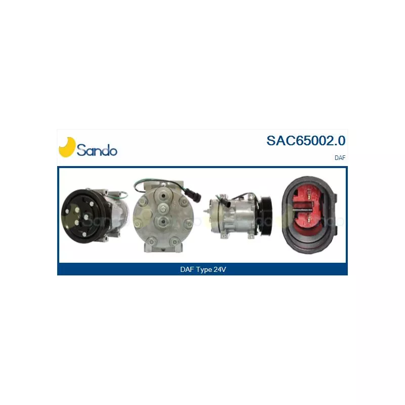 Compresseur, climatisation SANDO SAC65002.0
