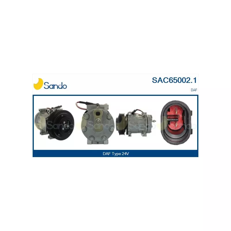 Compresseur, climatisation SANDO SAC65002.1