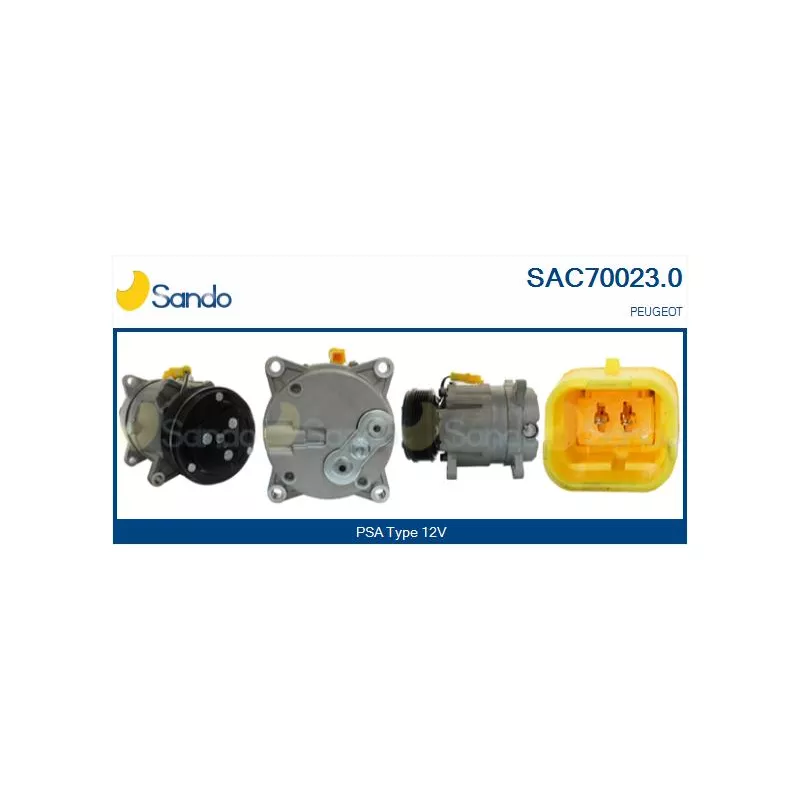 Compresseur, climatisation SANDO SAC70023.0