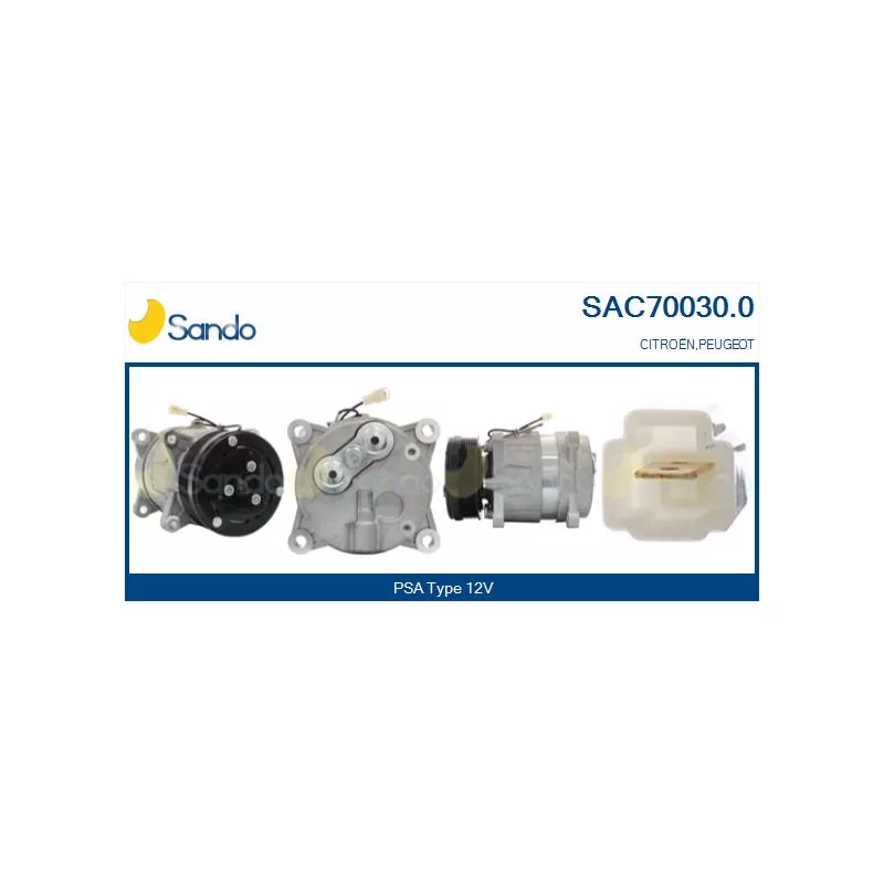 Compresseur, climatisation SANDO SAC70030.0