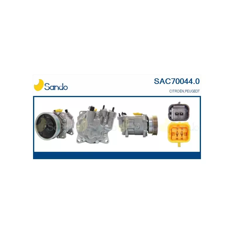Compresseur, climatisation SANDO SAC70044.0