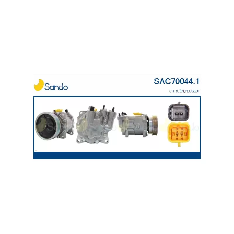Compresseur, climatisation SANDO SAC70044.1